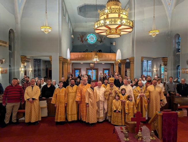 Hierarchical Divine Liturgy at St. John the Baptist