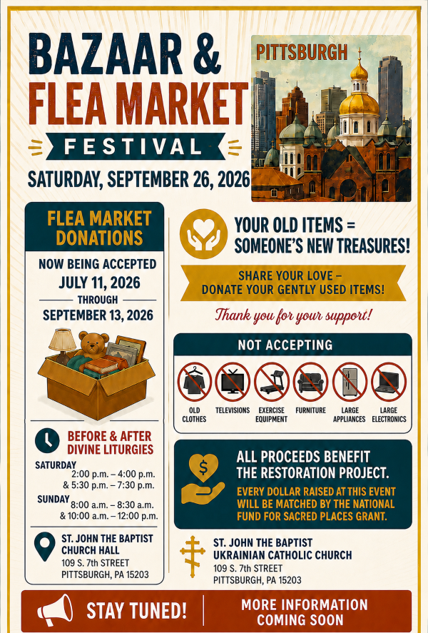 Bazaar & Flea Market Festival flyer